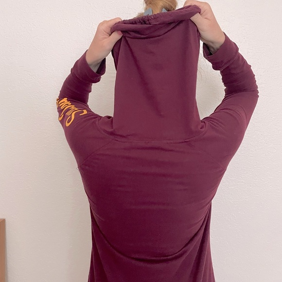 ASU Adidas Crew Neck Pullover Arizona State University Sun Devils Pockets - Picture 8 of 8